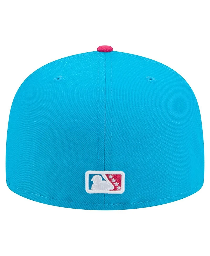 New Era Men's Blue Great Lakes Loons Copa de la Diversion 59FIFTY Fitted Hat