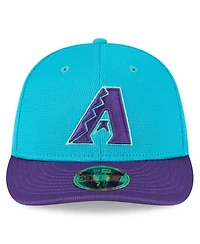 New Era Men's Teal/Purple Arizona Diamondbacks 2025 City Connect Low Profile 59FIFTY Fitted Hat