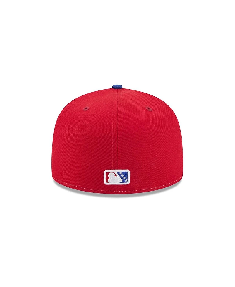 New Era Men's White Vancouver Canadians Theme Nights 59FIFTY Fitted Hat