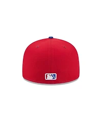 New Era Men's White Vancouver Canadians Theme Nights 59FIFTY Fitted Hat