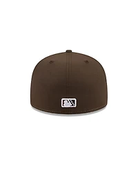 New Era Men's Brown Portland Sea Dogs Theme Nights 59FIFTY Fitted Hat