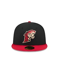 New Era Men's Black Fresno Grizzlies Theme Nights 59FIFTY Fitted Hat