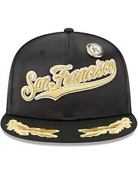 New Era Men's Black San Francisco Giants 2025 59FIFTY Day Gold Leaf Fitted Hat