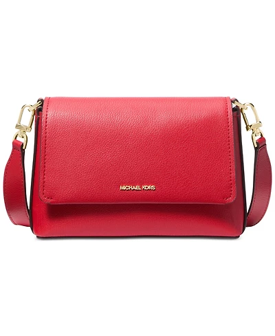 Michael Kors Nessa Small Leather Messenger