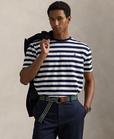 Polo Ralph Lauren Men's Classic-Fit Striped Jersey T-Shirt