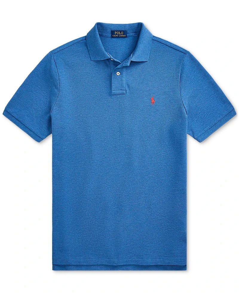 Polo Ralph Lauren Men's Cotton Custom Slim Fit Mesh Polo Shirt