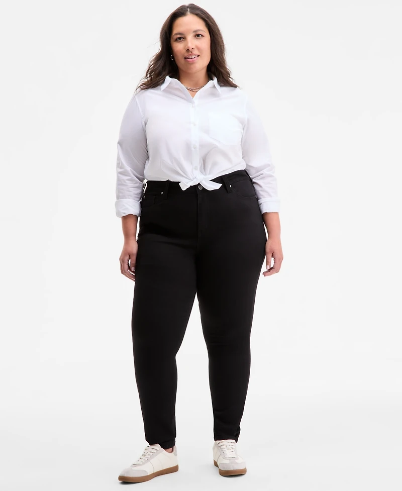 On 34th Trendy Plus Mid-Rise Skinny Jeans, Exclusively at Macy's