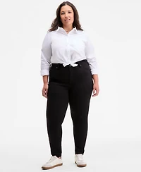 On 34th Trendy Plus Mid-Rise Skinny Jeans, Exclusively at Macy's