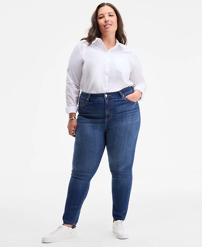 On 34th Trendy Plus Mid-Rise Skinny Jeans, Exclusively at Macy's