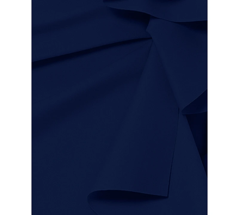 Xscape Women's Off-The-Shoulder Sweetheart Ruffle Dress