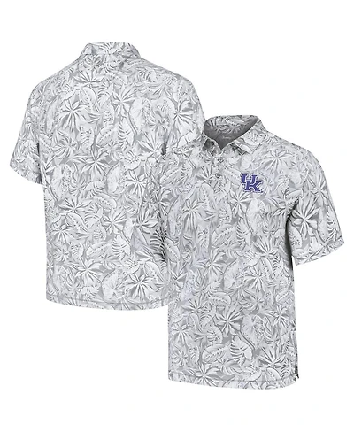 Tommy Bahama Men's Gray Kentucky Wildcats Tropical Score IslandZone Polo Shirt