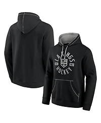Fanatics Men's Black Los Angeles Kings Score Pullover Hoodie