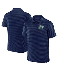 Fanatics Men's Navy Notre Dame Fighting Irish Victory Calls Stripe Polo Shirt