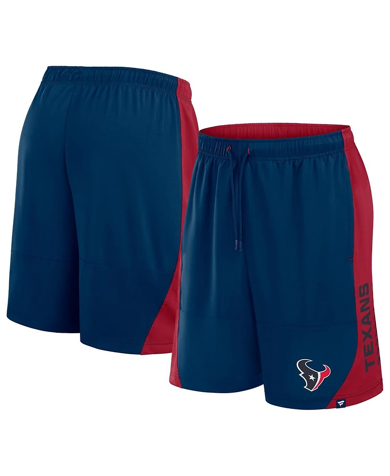 Fanatics Men's Navy Houston Texans No Defense Shorts