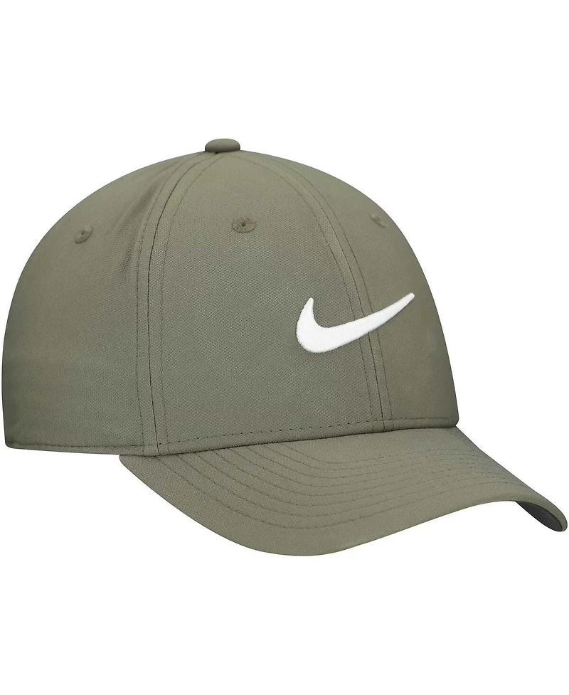 Nike Men's and Women's Olive Wm Phoenix Open Performance Swoosh Club Adjustable Hat
