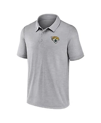 Fanatics Men's Gray Jacksonville Jaguars Making Waves Polo Shirt