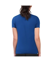 G-iii 4Her by Carl Banks Women's Royal Los Angeles Dodgers Flowers Graphic Fitted T-Shirt