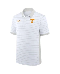 Nike Men's White Tennessee Volunteers 2025 Early Season Coaches Sideline Victory Stripe Performance Polo Shirt