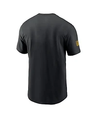 Nike Men's Black Pittsburgh Steelers Sideline Performance T-Shirt