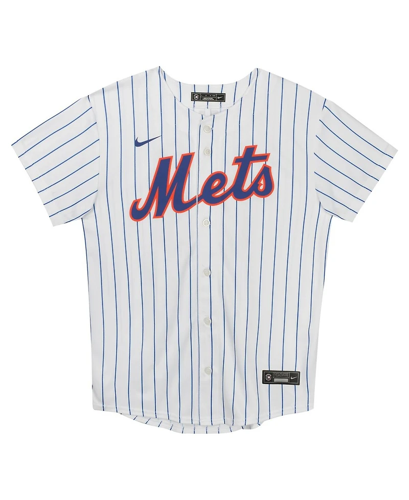 Nike Little Boys and Girls Juan Soto White New York Mets Home Game Jersey