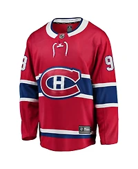 Fanatics Men's Ivan Demidov Red Montreal Canadiens Home Breakaway Jersey