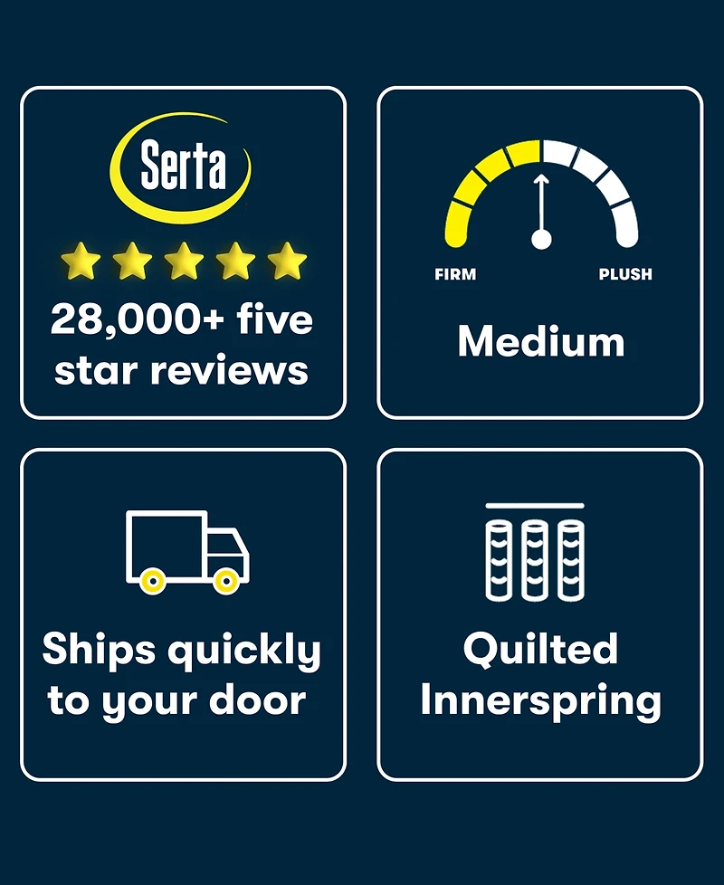 Serta Dream Haven 10" Medium Tight Top Mattress in a Box