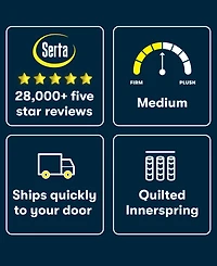 Serta Dream Haven 10" Medium Tight Top Mattress in a Box