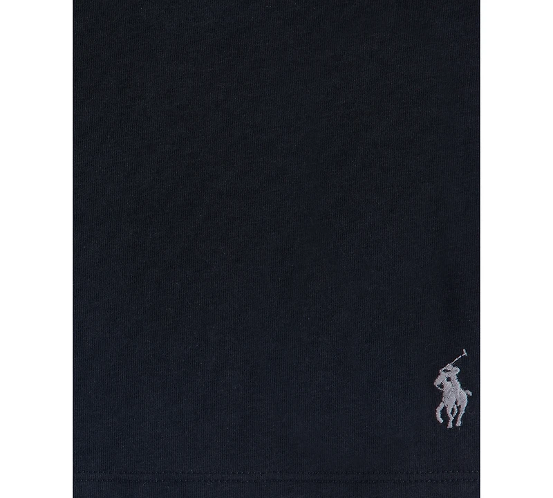Polo Ralph Lauren Big Boys Crewneck Undershirts, 5 Pack