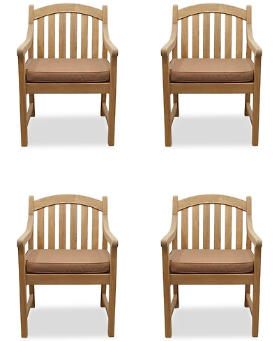 Bristol Dining Chairs, Set of 4, Created for Macy's