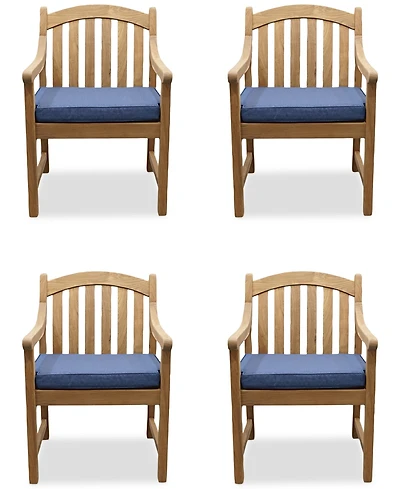 Bristol Dining Chairs, Set of 4, Created for Macy's