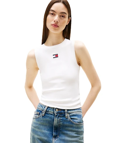 Tommy Jeans Women's Embroidered Logo Tank Top