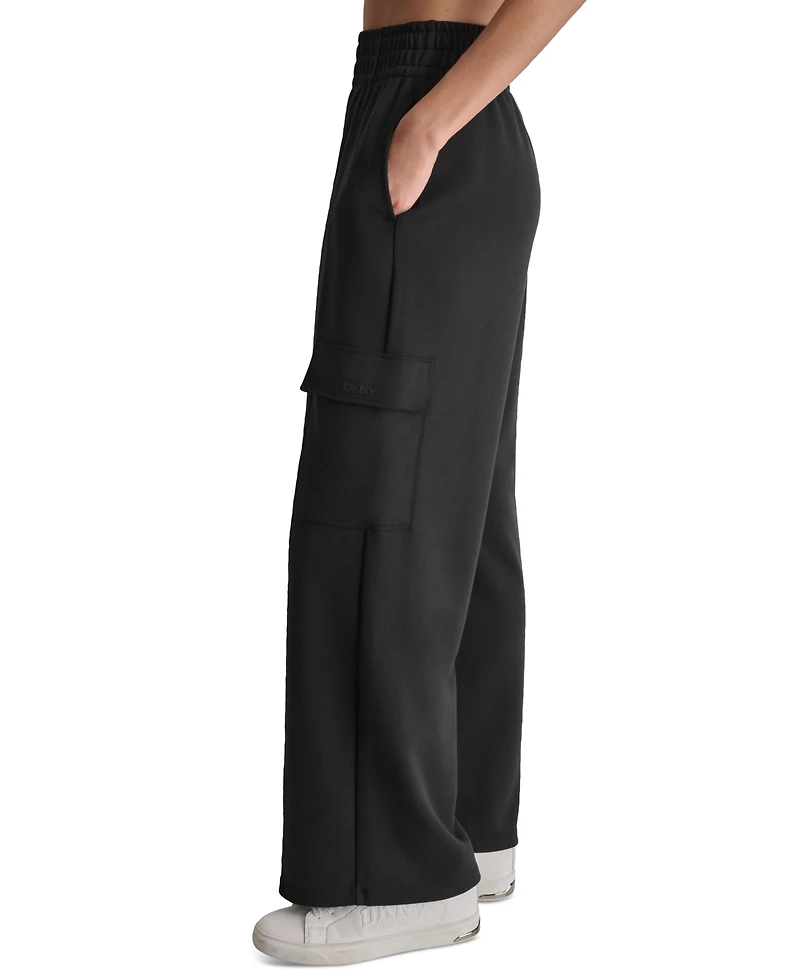 Dkny Sport Women's Highline Scuba Cargo Pants