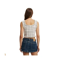 Cotton On Women's Emily Ruffle Top
