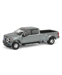 1/64 2022 F-350 Platinum Dually Metallic Gray Exclusive Greenlight