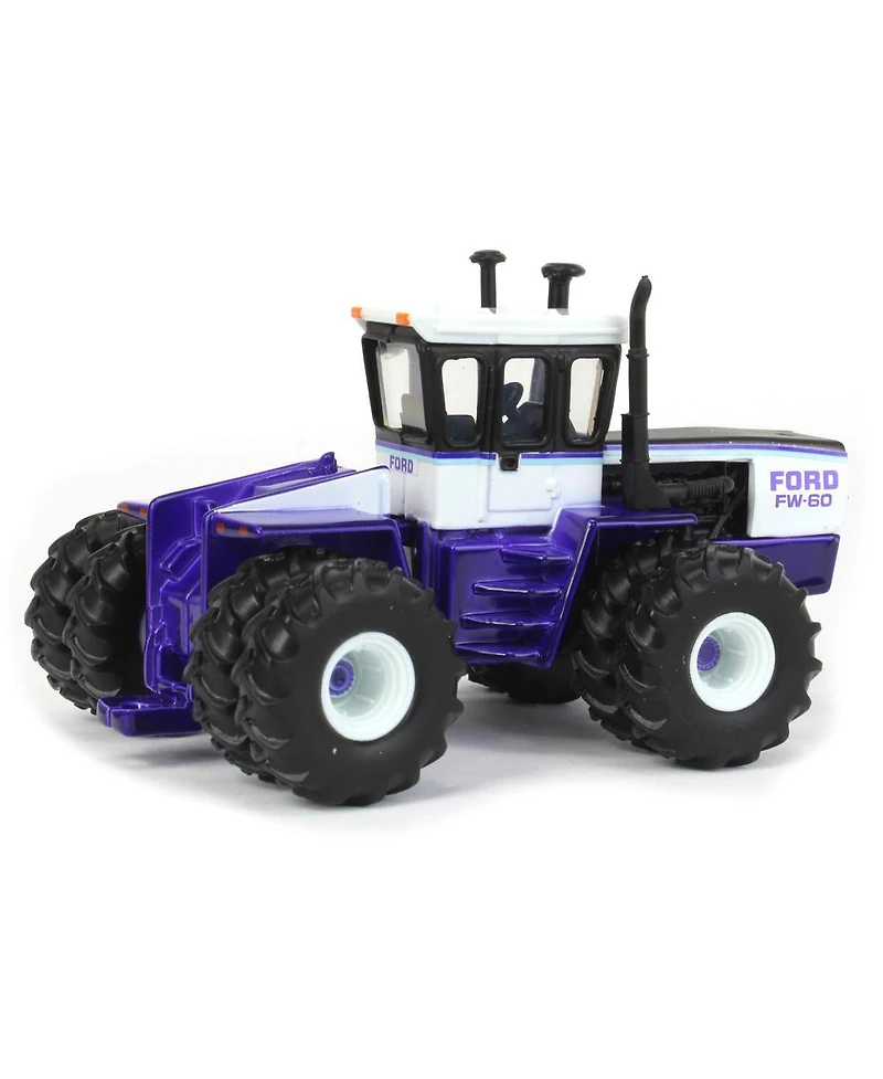 Ertl 1/64 Purple Ford Fw-60 4WD Tractor with Front & Rear Duals