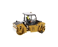 Cat Caterpillar Cb-13 Tandem Vibratory Roller with Rops and Operator High Line Series 1/50 Diecast Model by Diecast Masters