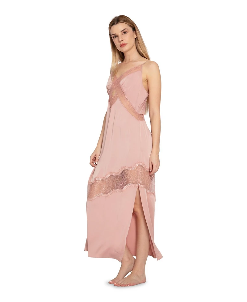 Belle & Bloom Women's Heavenly Bodies Lace Slip Dress