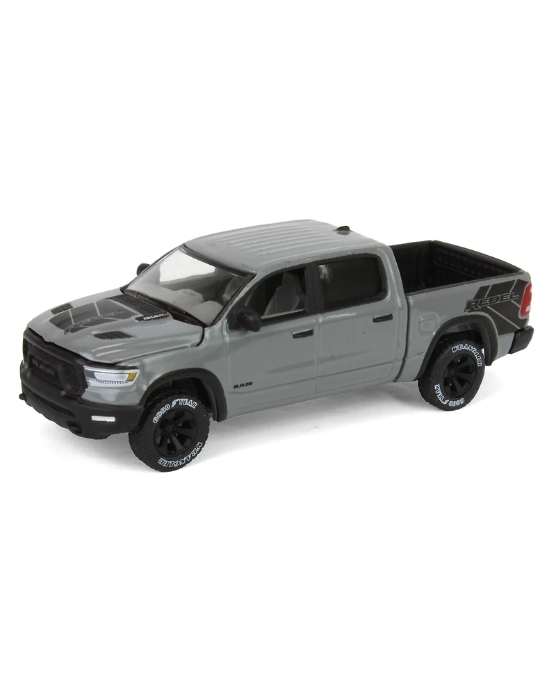 1/64 2023 Dodge Ram Rebel Lunar Edition, Gray, Auto World AWSP164-b
