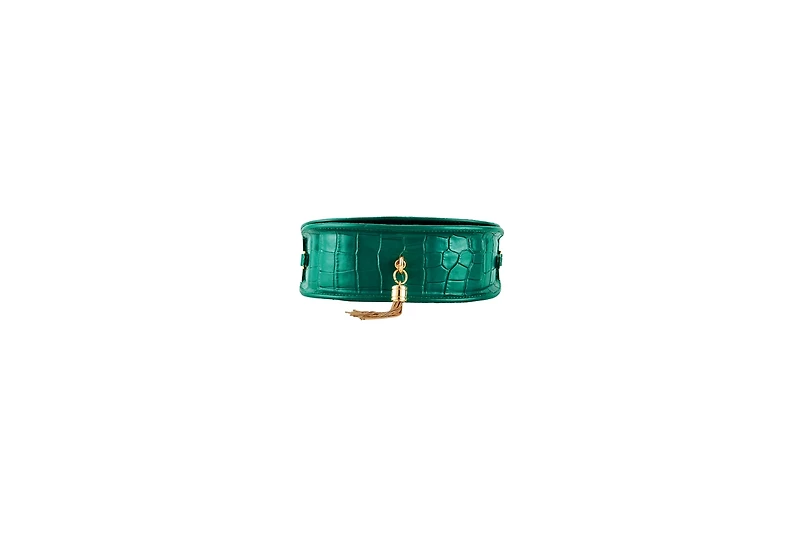 Small Crossbody Leather Classic Handbag Victoria Hyde Half-moon