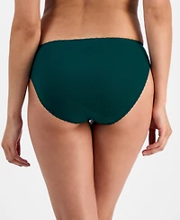 Charter Club Women's Cotton Pointelle Bikini Underwear, Created for Macy's