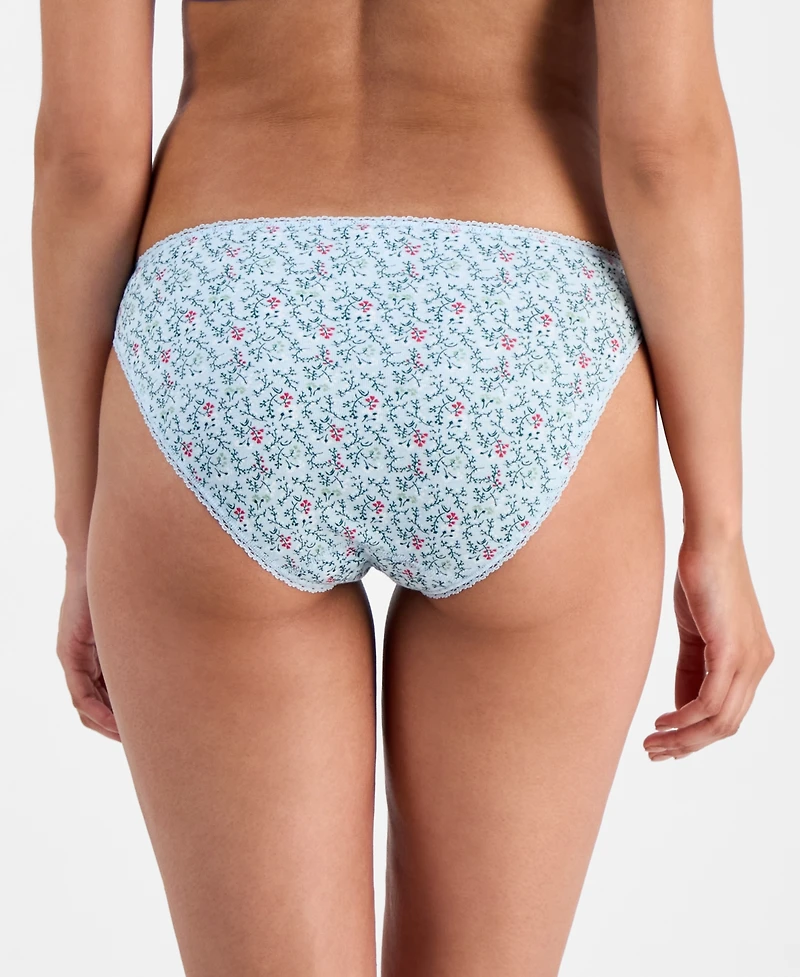 Charter Club Women's Everyday Cotton Bikini Underwear, Created for Macy's