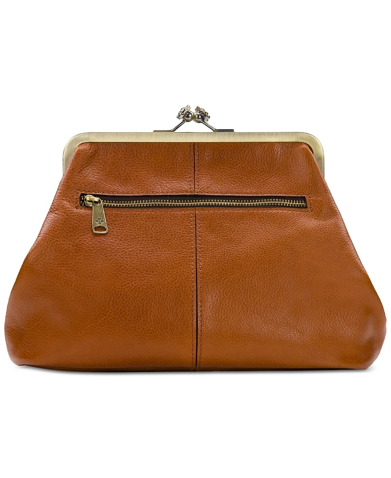 Patricia Nash Medium Sofia Kisslock Leather Bag