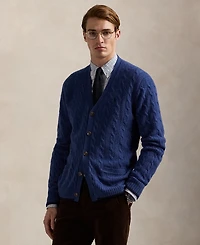 Polo Ralph Lauren Men's Cable-Knit Wool-Cashmere Cardigan