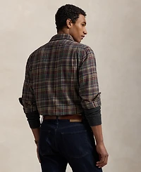 Polo Ralph Lauren Men's Classic-Fit Plaid Brushed Flannel Shirt