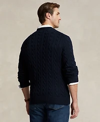 Polo Ralph Lauren Men's Big & Tall Cable-Knit Cotton Sweater