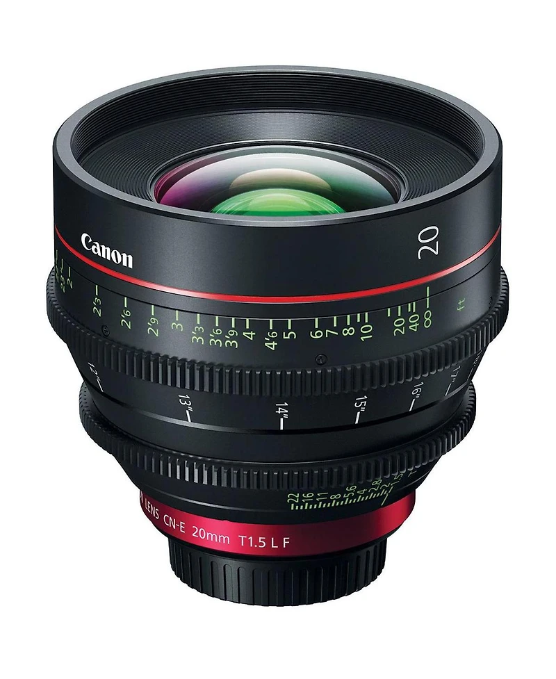 Canon Cn-e 20mm T1.5 L F Cinema Prime Lens for Canon Ef