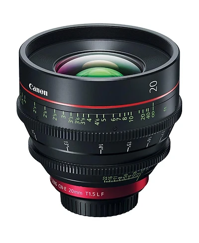Canon Cn-e 20mm T1.5 L F Cinema Prime Lens for Canon Ef