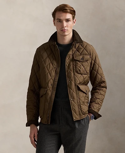 Polo Ralph Lauren Men's Beaton Quilted Water-Repellent Full-Zip Jacket