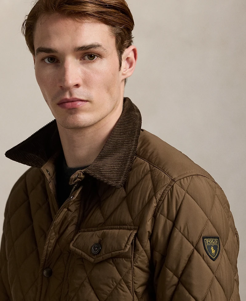 Polo Ralph Lauren Men's Beaton Quilted Water-Repellent Full-Zip Jacket