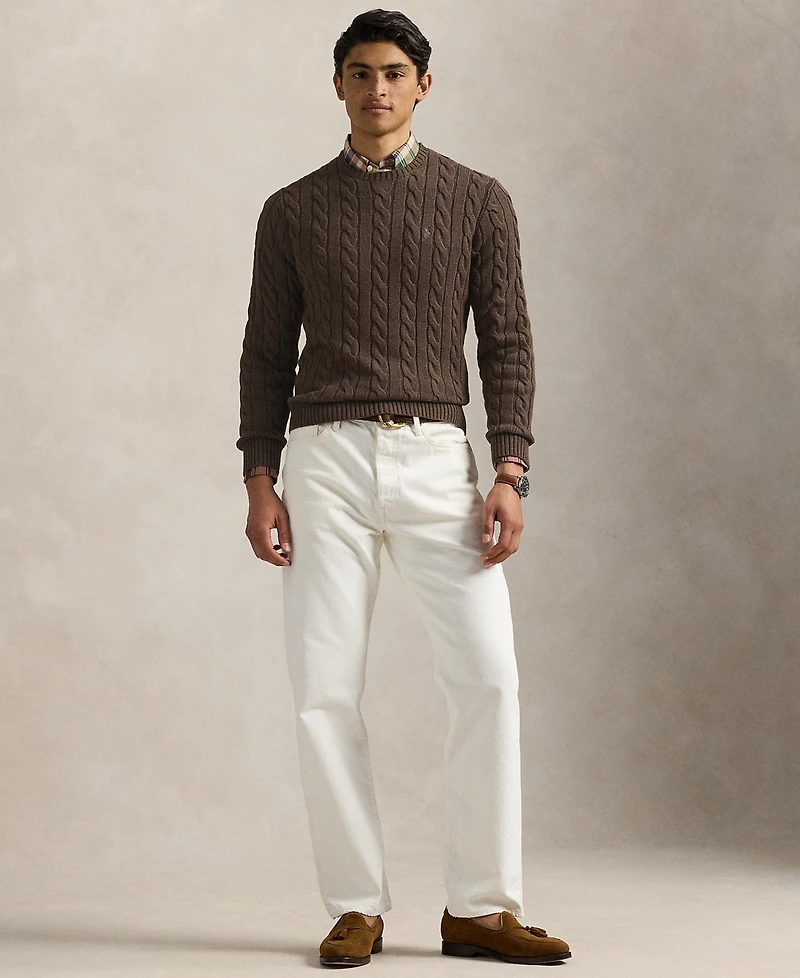 Polo Ralph Lauren Men's Cable-Knit Cotton Sweater